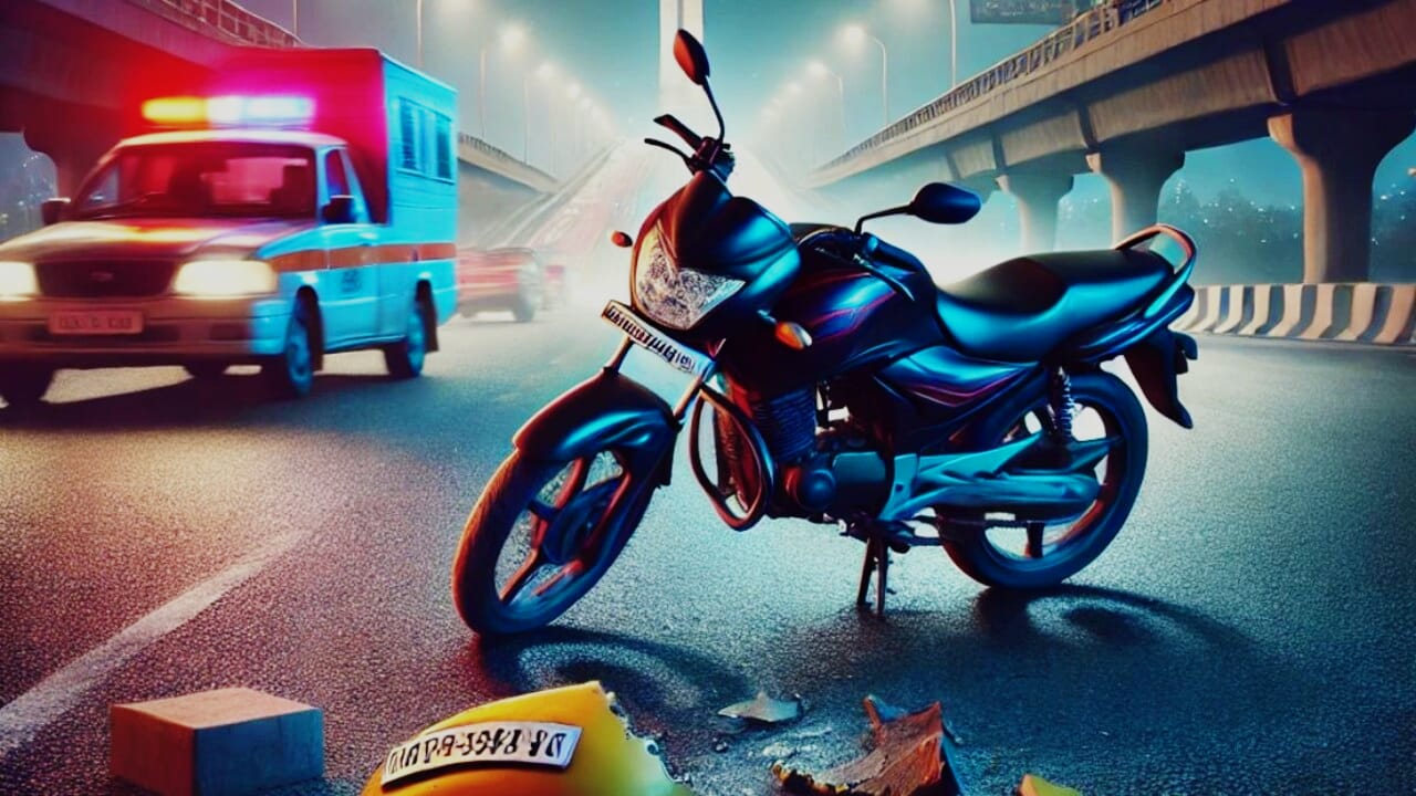 एनएच-24 पर सड़क हादसे में ट्रैफिक दरोगा की मौत