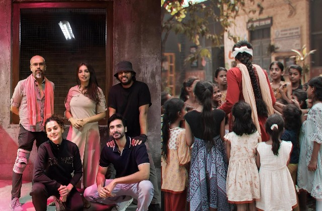 तापसी पन्नू की फिल्म ‘गांधारी’ की शूटिंग पूरी, सेट से वायरल हुई तस्वीरें