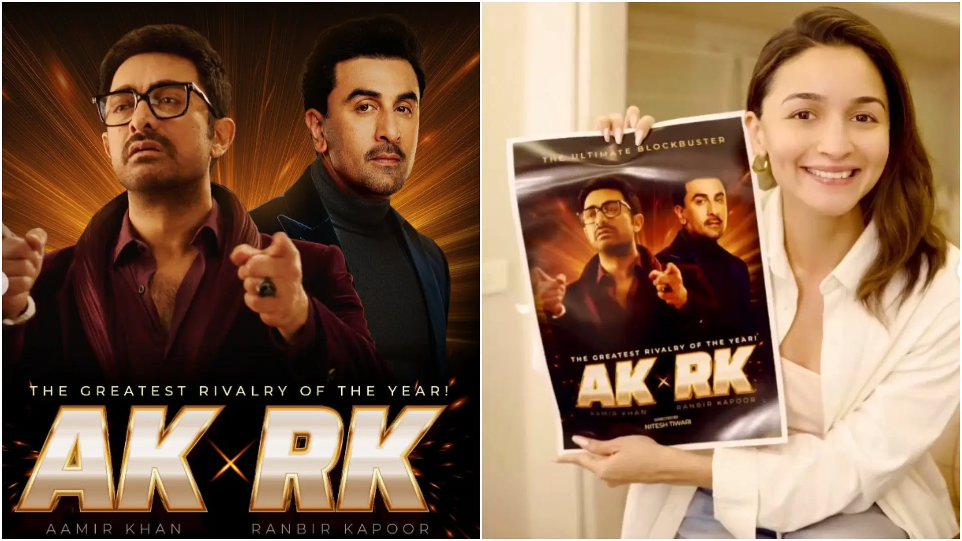 आमिर खान और रणबीर कपूर पहली बार साथ! आलिया भट्ट के पोस्ट से बढ़ी उत्सुकता