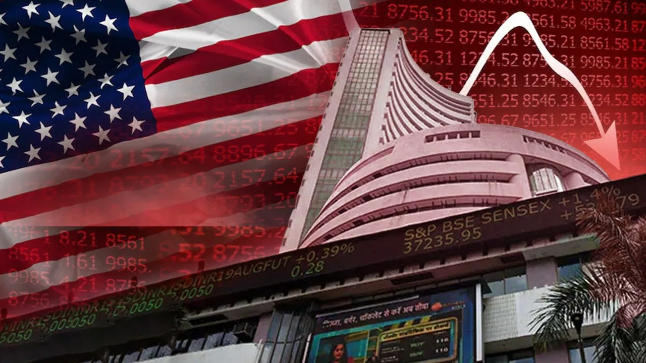 अमेरिकी अर्थव्यवस्था पर मंडराया मंदी का खतरा, शेयर बाजार में हड़कंप