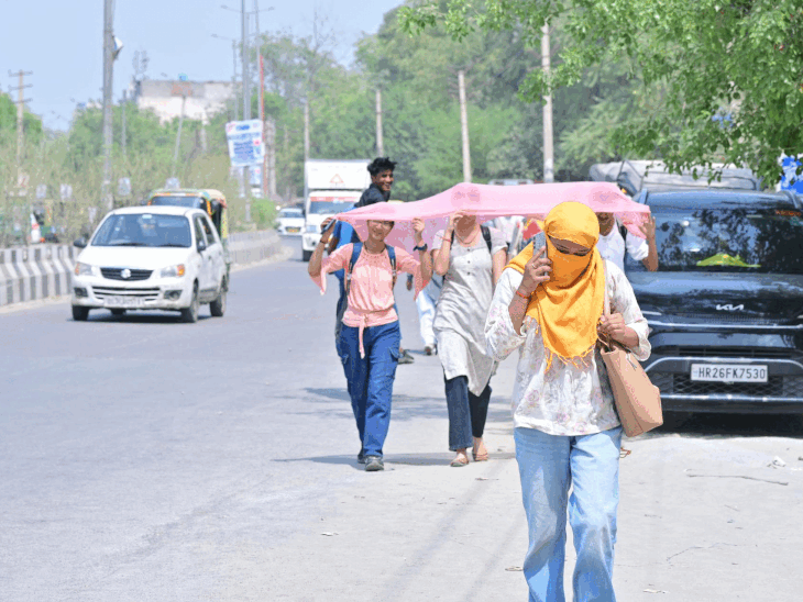 दिल्ली-एनसीआर में भीषण गर्मी की मार, गुरुग्राम और दिल्ली में तापमान 45 डिग्री के पार