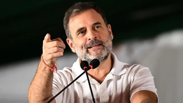 राहुल गांधी का बयान: बीजेपी पर लगाया आरोपियों को बचाने का आरोप