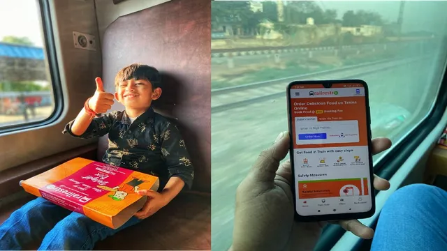रेलवे की नई सुविधा – ट्रेन में मोबाइल से खाना ऑर्डर करें