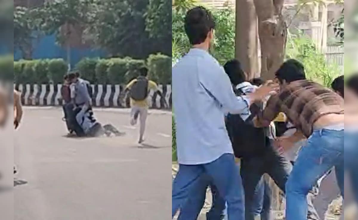 बाइक हटाने पर छात्र को हुई मारपीट