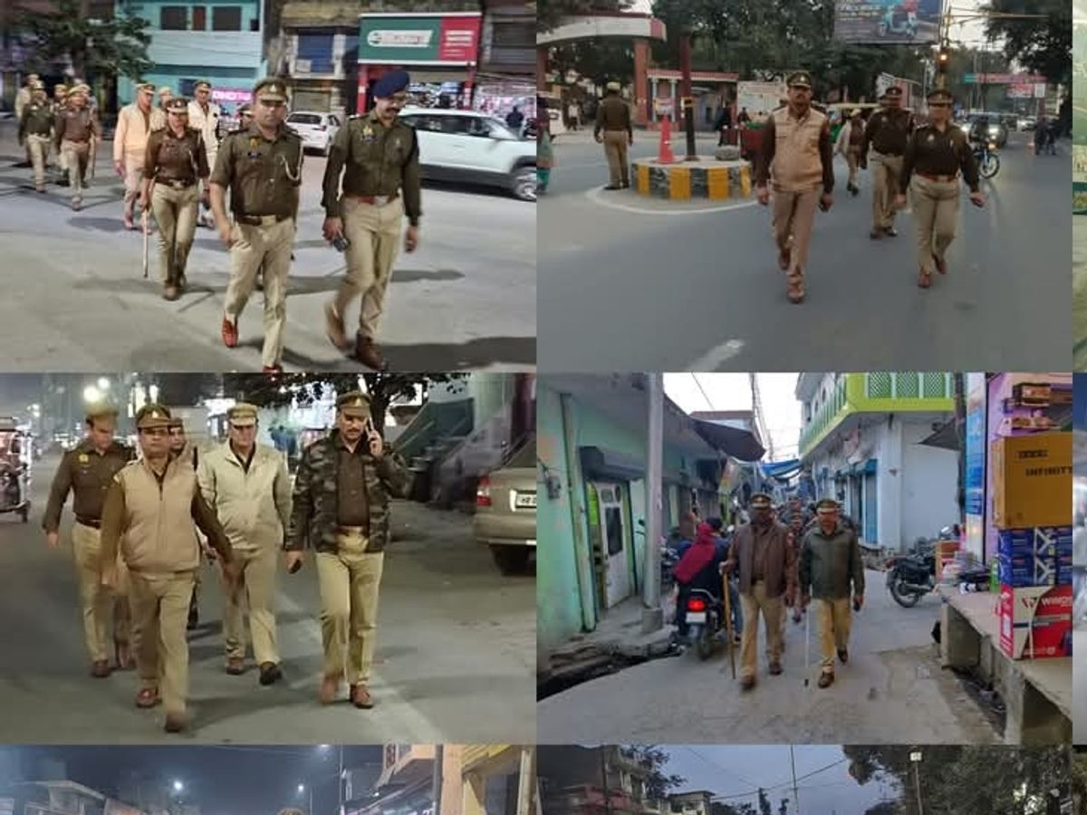 Headline:  त्योहारों से पहले गौतमबुद्धनगर पुलिस ने पैदल गश्त कर सख्त सुरक्षा और यातायात व्यवस्था सुनिश्चित की