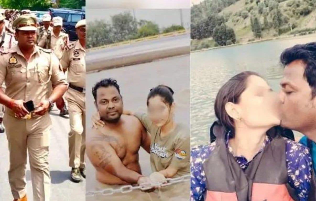 निलंबित दारोगा और महिला सिपाही फरार, आपत्तिजनक फोटो वायरल