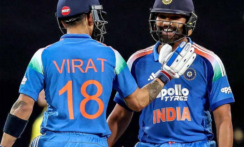 रोहित-कोहली की जोड़ी ने दिलाई भारत को 69 गेंद पहले शानदार जीत