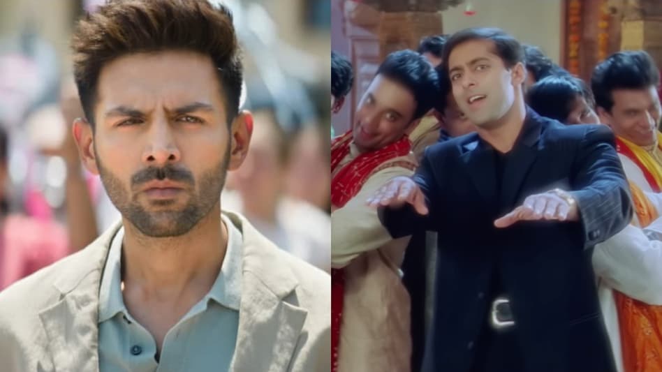 ‘सात समंदर पार’ के बाद कार्तिक आर्यन ने सलमान खान के गाने को किया रीक्रिएट, सोशल मीडिया पर मचा बवाल