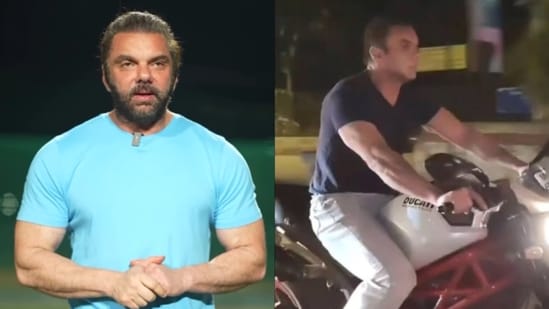 बिना हेलमेट रात में दौड़ाई करोड़ों की बाइक, अब सोहेल खान ने जोड़कर हाथ मांगी माफी