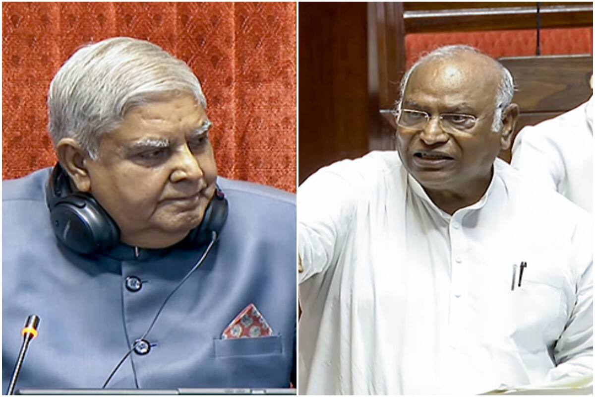 राज्यसभा में खड़गे–धनकड़ के नाम पर हंगामा, तीखी बात से बढ़ा तनाव