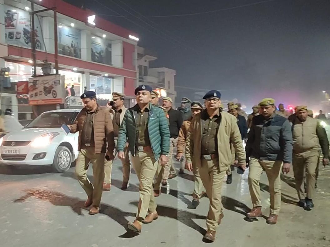 नए साल पर यूपी में जश्न और सुरक्षा के कड़े इंतजाम